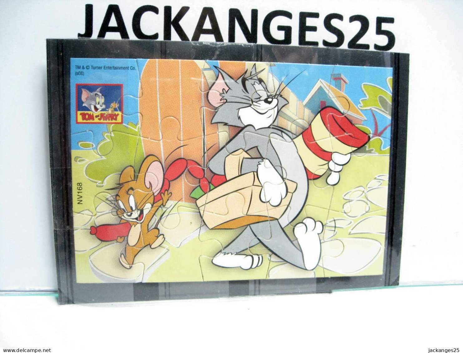 KINDER MPG NV 168 TOM ET JERRY PUZZLE  2008 + BPZ - Puzzels