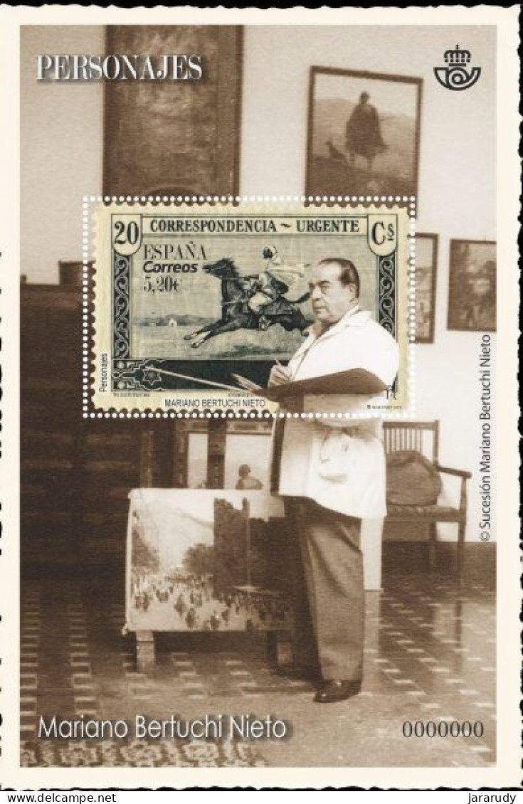 ESPAÑA HB PERSONAJES 2019 Yv F 5045 MNH - Blocs & Feuillets