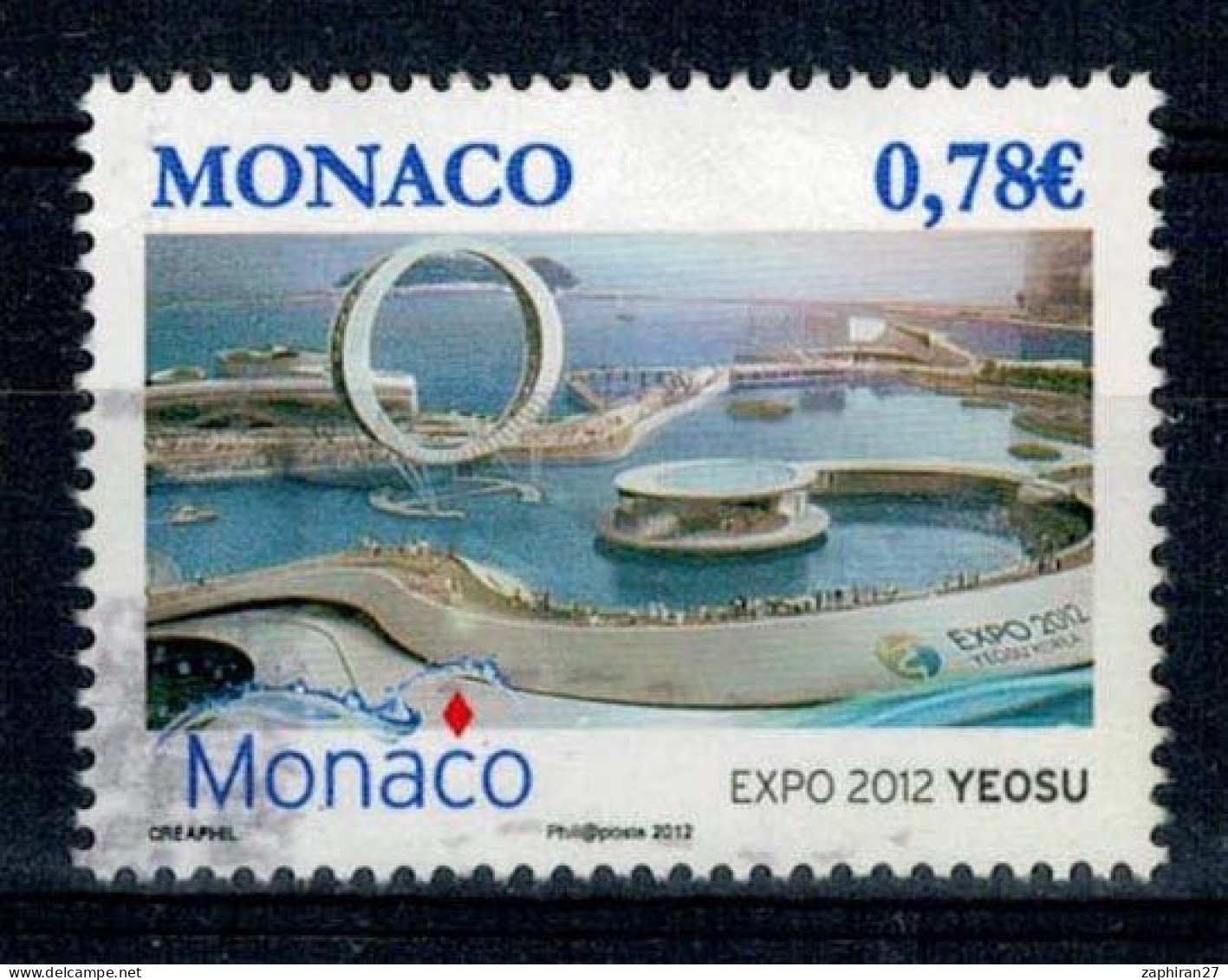 2012 MONACO EXPO YEOSU 2012 OBLITERE  #234# - Used Stamps