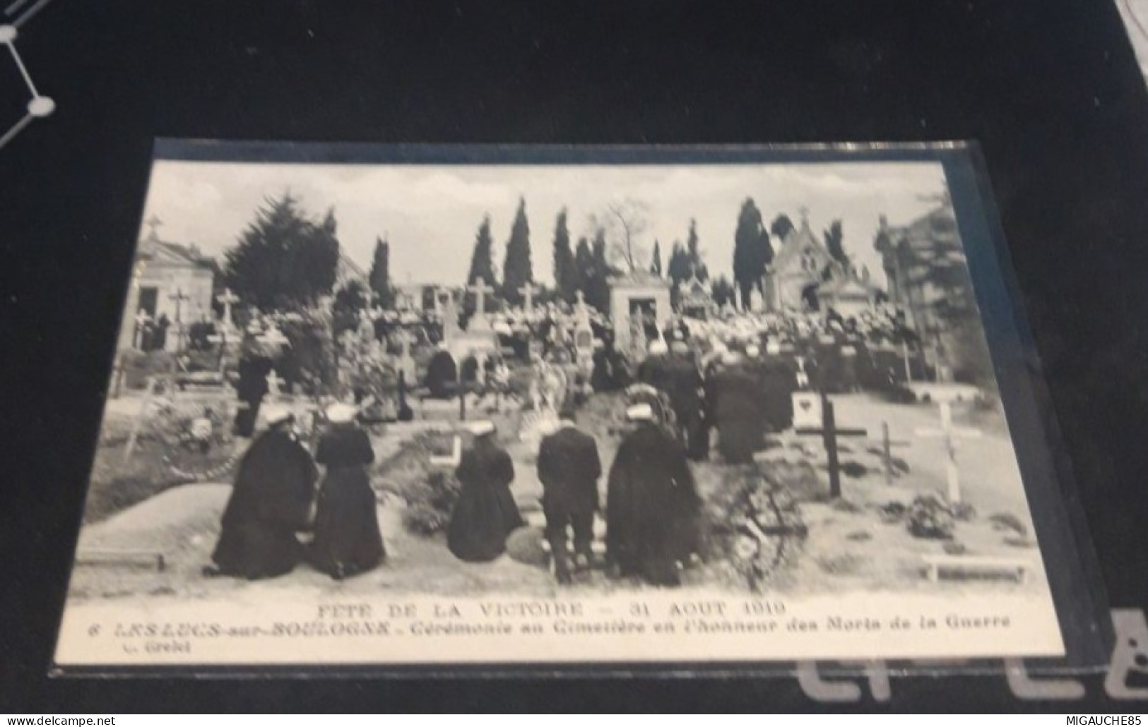 Carte  Postale N6 LES  LUCS SUR BOULONGNE  Fête De La Victoire 31 Aout 1919 - Les Lucs Sur Boulogne