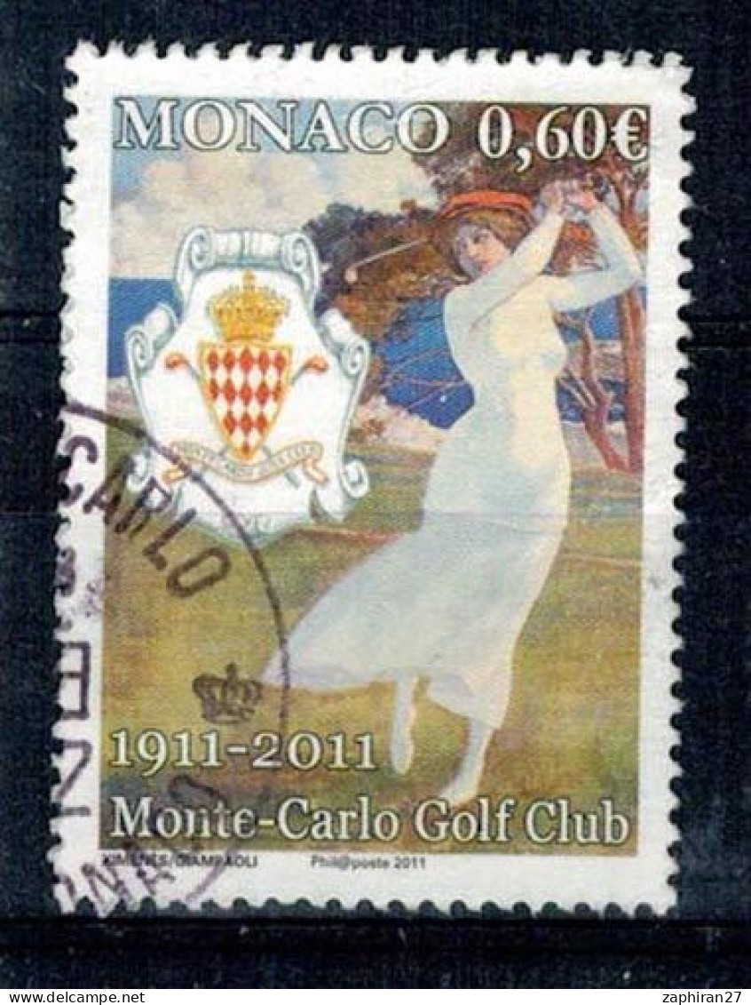 2011 MONACO GOLF CLUB MONTE CARLO OBLITERE  #234# - Oblitérés