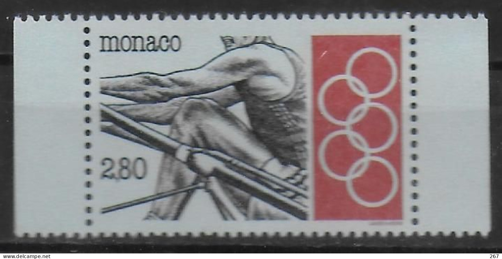 MONACO  N°  1892 * *  ( Carnet ) Jo   Aviron - Rowing