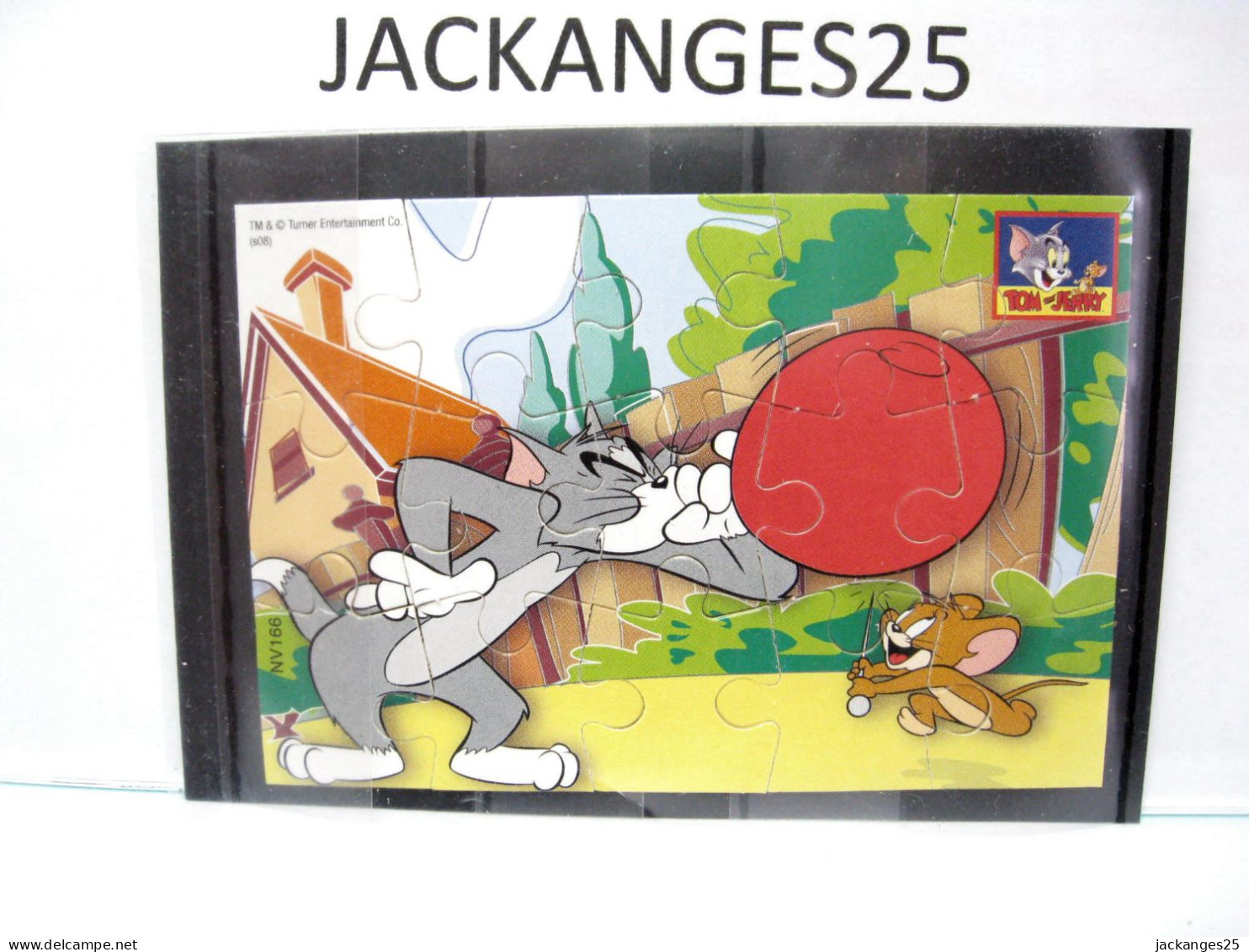 KINDER MPG NV 166 TOM ET JERRY PUZZLE  2008 + BPZ - Puzzles