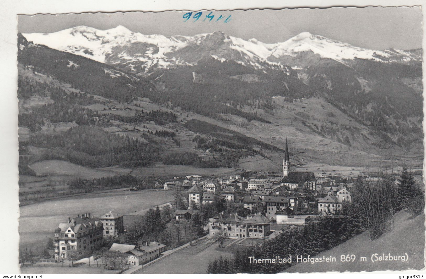 E2028) Thermalbad BAD HOFGASTEIN - Salzburg - Monopol FOTO AK 11466 - Häuser ALT - Bad Hofgastein