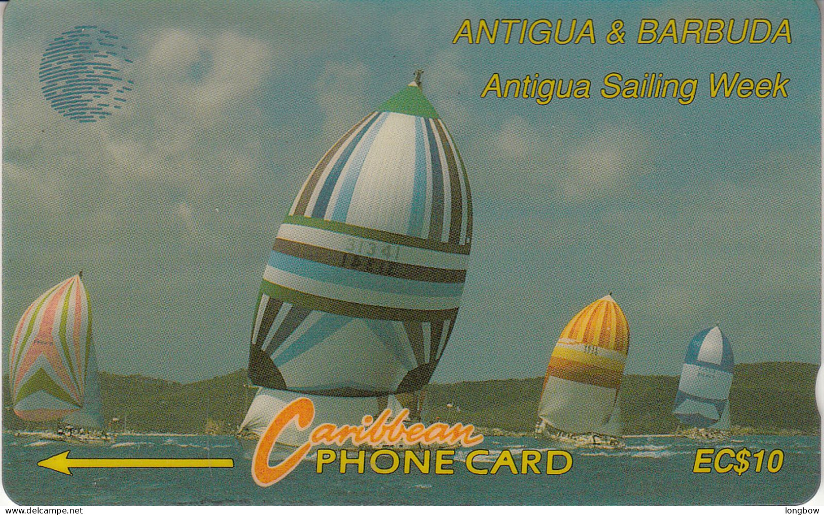 ANTIGUA & BARBUDA-  7CATA-SAILING WEEK (white Streep) - Antigua Et Barbuda
