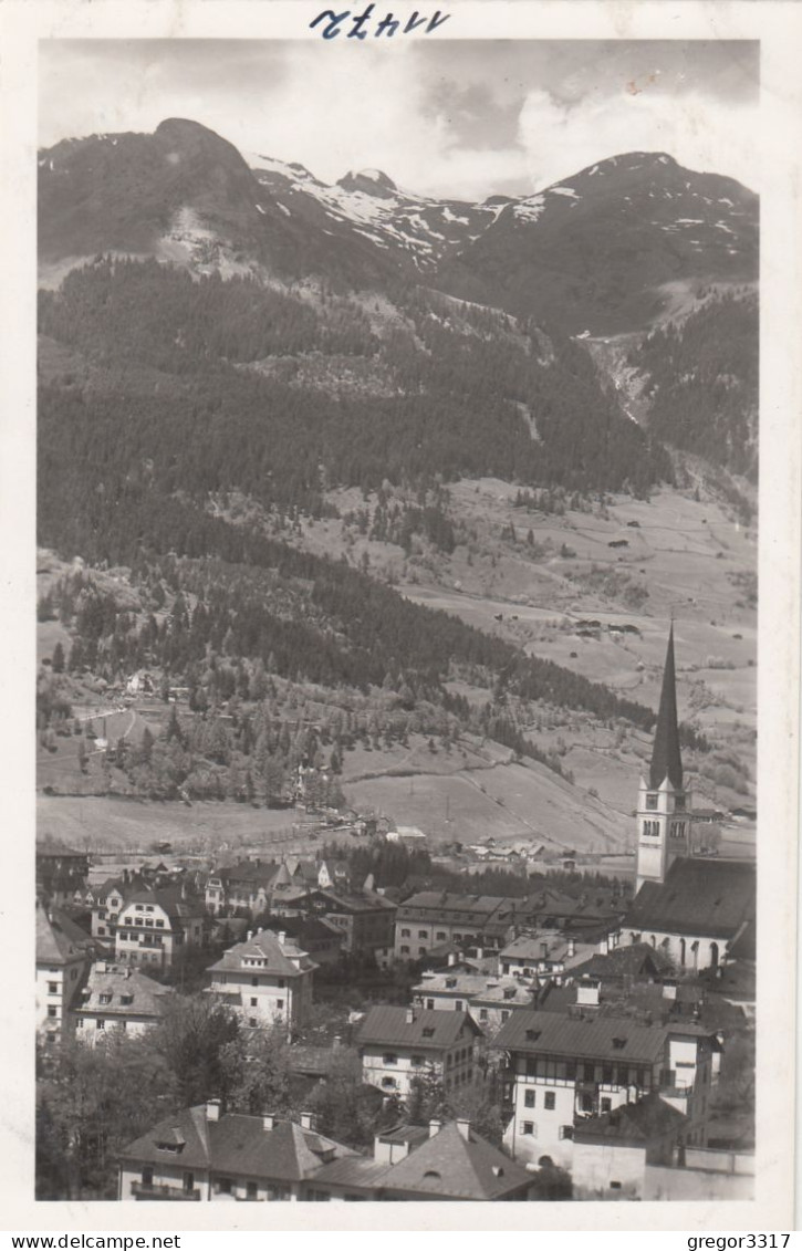 E2033) Thermalbad BAD HOFGASTEIN An Der Tauernbahn - Salzburg - SW FOTO AK  - Häuser Vorne ALT ! - Bad Hofgastein