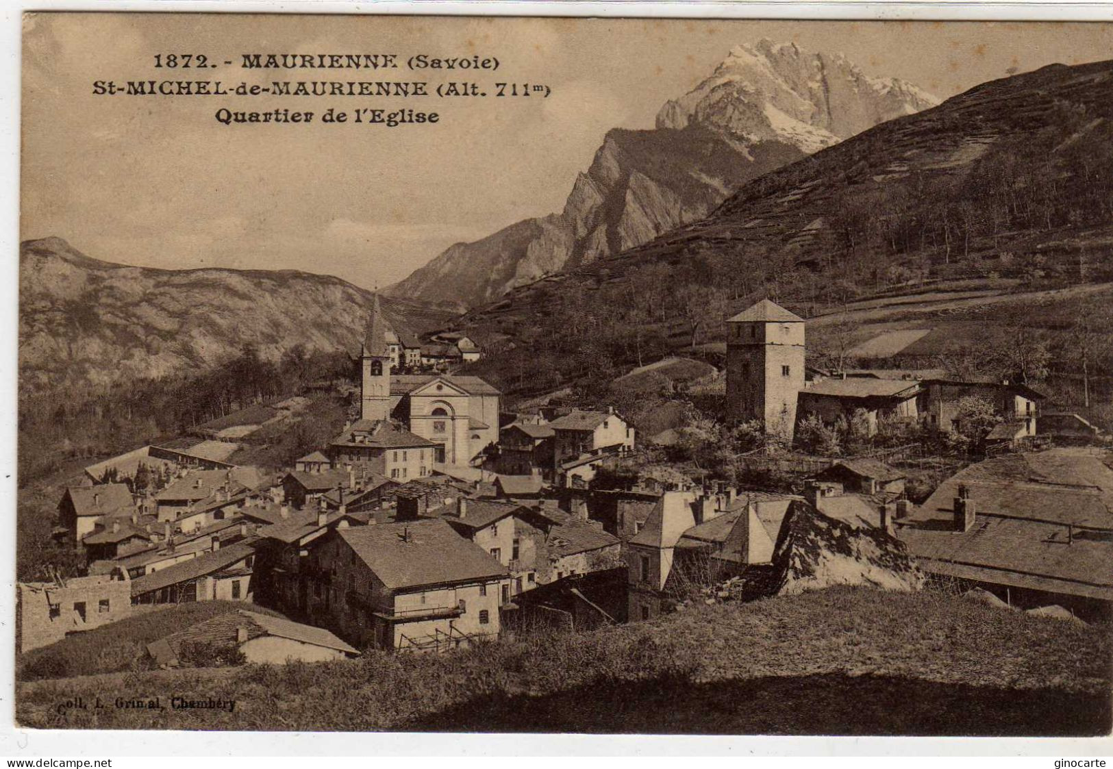 St Saint Michel De Maurienne Quartier De L'eglise - Saint Michel De Maurienne