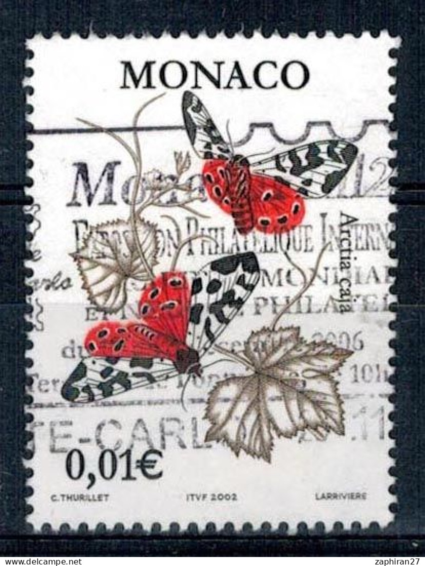 2002 MONACO PAPILLON OBLITERE  #234# - Oblitérés