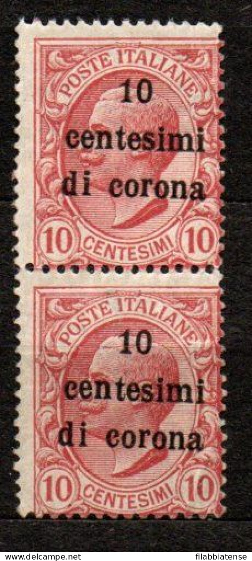 1919 - Italia - Trento E Trieste 4 Soprastampati - Coppia  ------- - Trente & Trieste