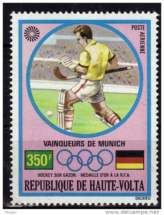 HAUTE VOLTA    PA 119  * *    JO 1972  Hockey Sur Gazon - Jockey (sobre Hierba)