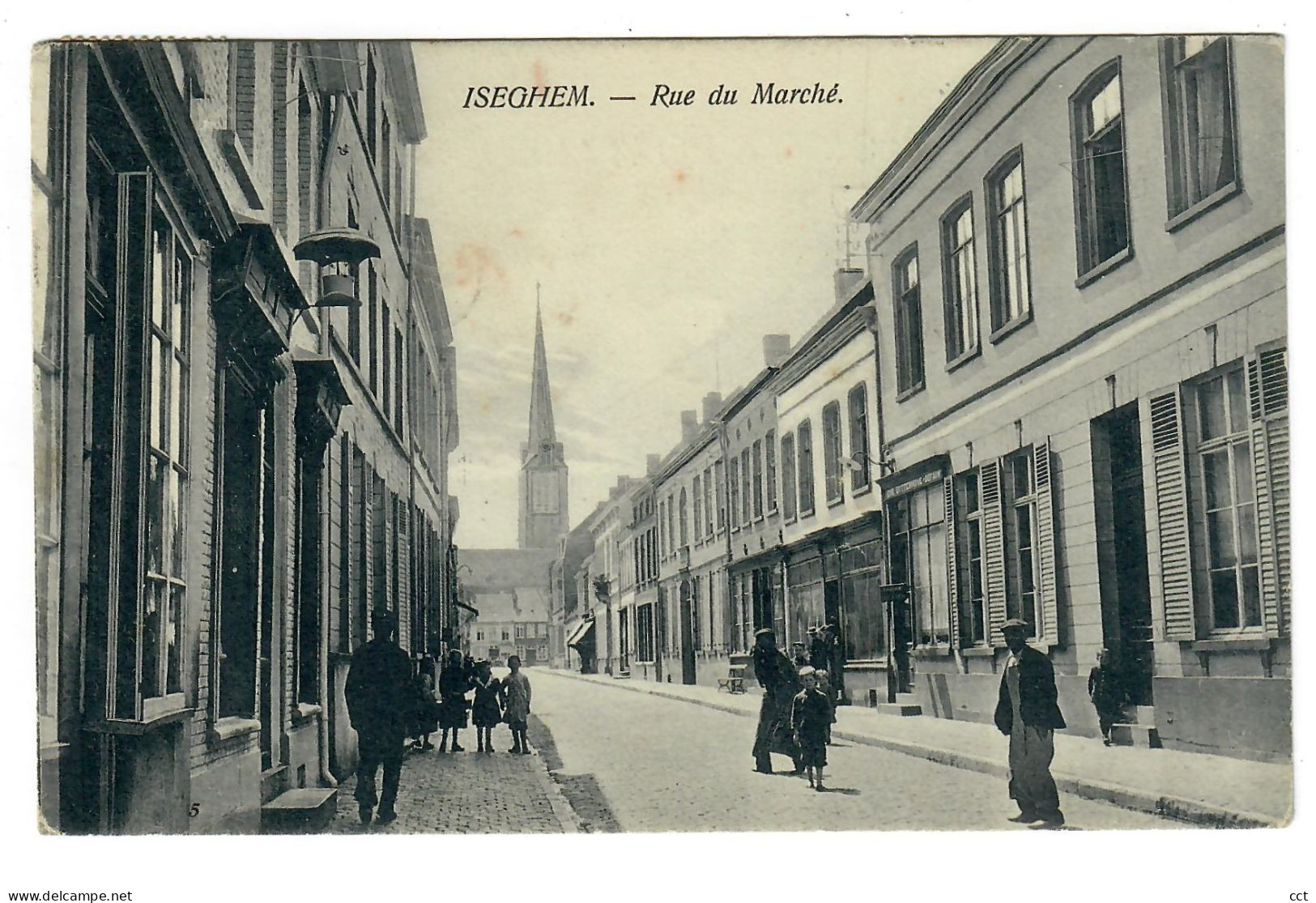 Iseghem  Izegem   Rue Du Marché - Izegem