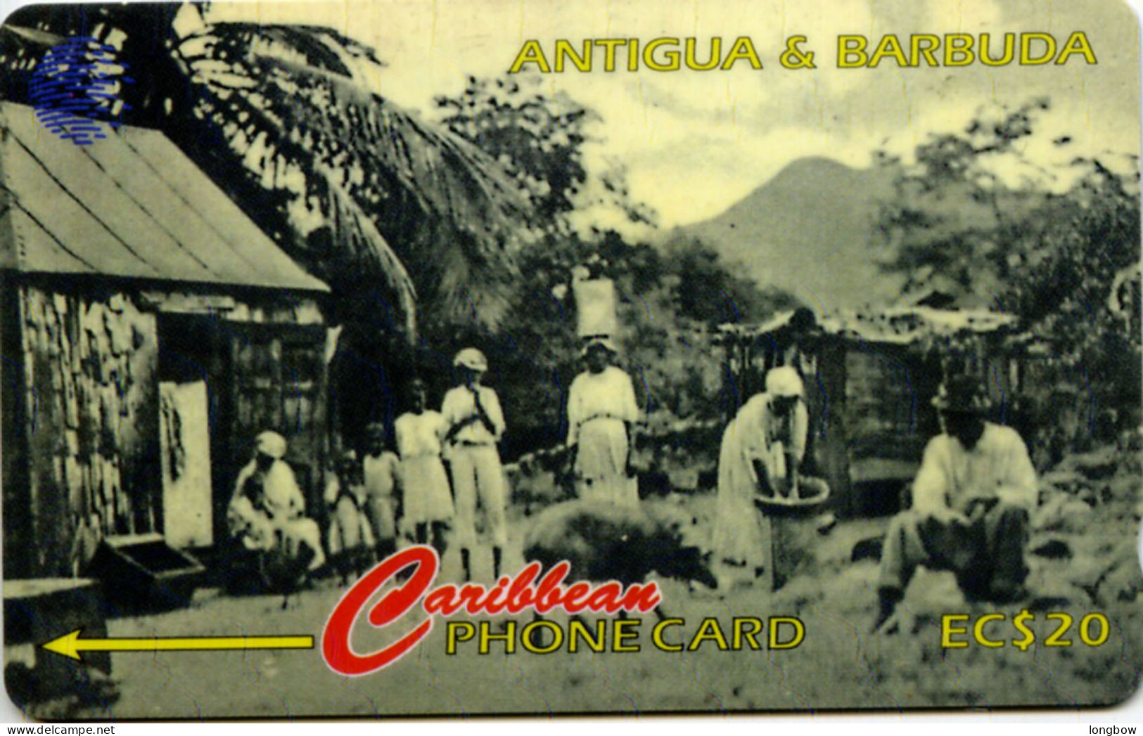 ANTIGUA & BARBUDA-  54CATC-RURAL ANTIGUANA FAMILY - Antigua En Barbuda