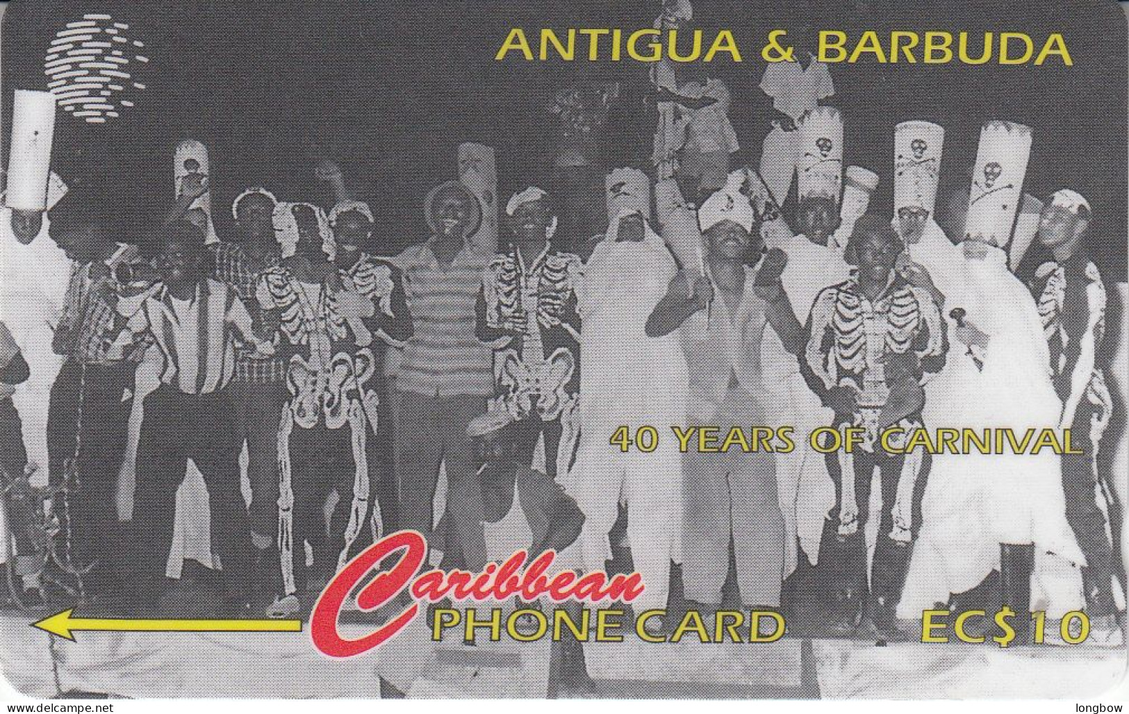 ANTIGUA & BARBUDA-181CATA-40 YEARS OF CARNIVAL - Antigua And Barbuda