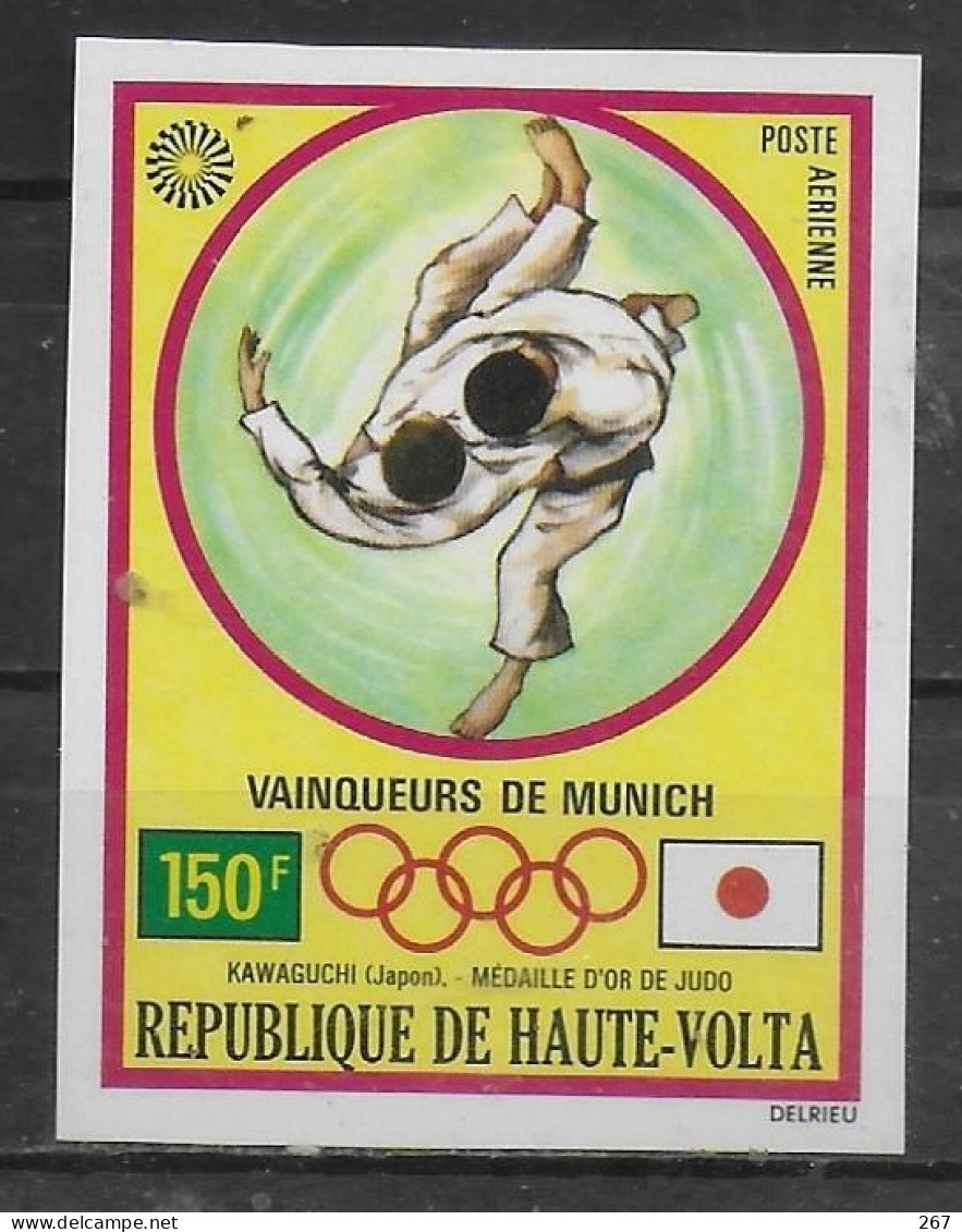 HAUTE VOLTA    PA 118  * *   NON DENTELE     JO 1972  Judo - Unclassified