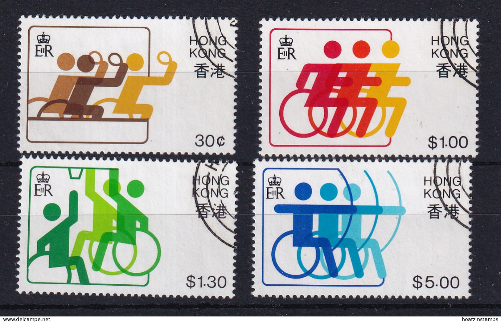 Hong Kong: 1982   Sport For The Disabled    Used - Used Stamps