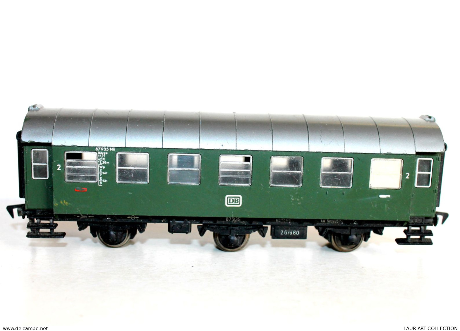 FLEISCHMANN HO - VOITURE VOYAGEUR, TOURISME DB 87935, 2nd CLASSE NURNBERG, WAGON - MODELE FERROVIAIRE (2105.209) - Voitures Voyageurs