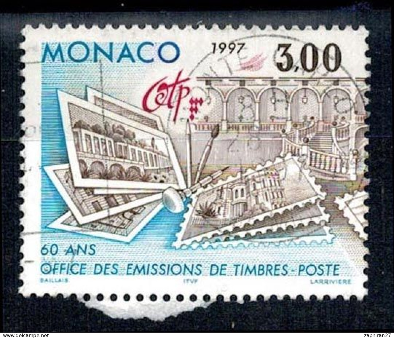 1997 OFFICE DES EMISSIONS DE TIMBRES MONACO OBLITERE  #234# - Used Stamps