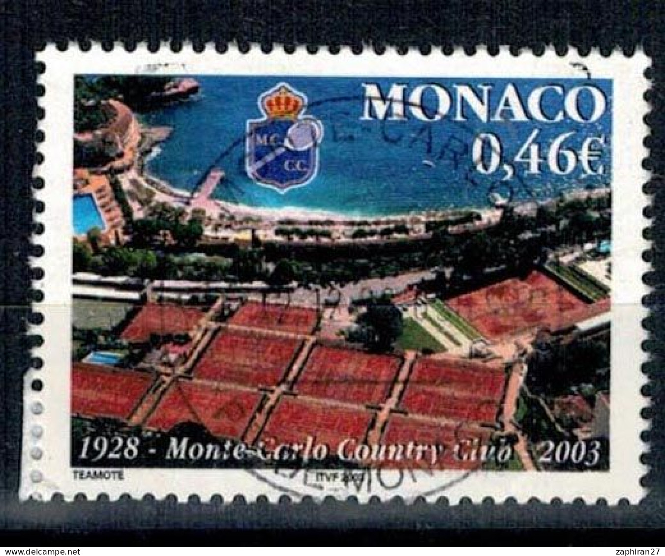 2003 MONTE CARLO COUNTRY GIVO MONACO OBLITERE  #234# - Oblitérés