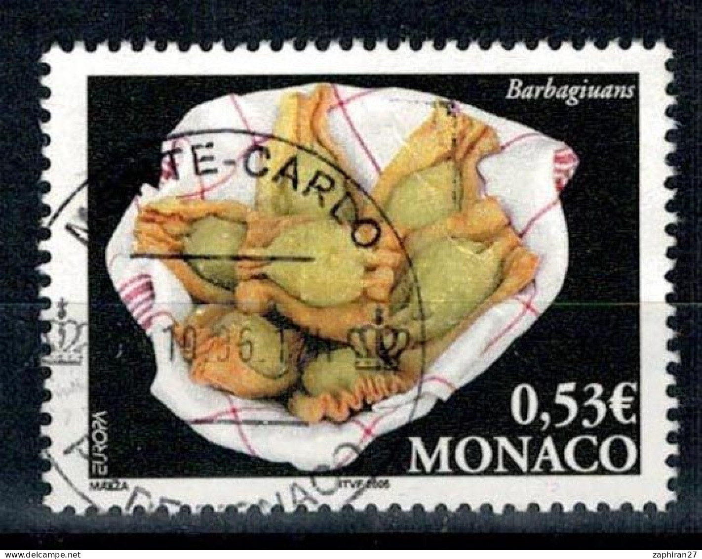 2006 BARBAGINUS MONACO OBLITERE  #234# - Usados