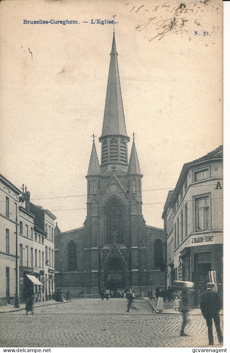 BRUXELLES  CUREGHEM  L'EGLISE       ZIE AFBEELDINGEN - Anderlecht