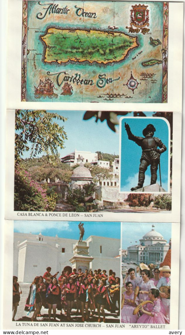 Souvenir Folder Of Puerto Rico - Puerto Rico