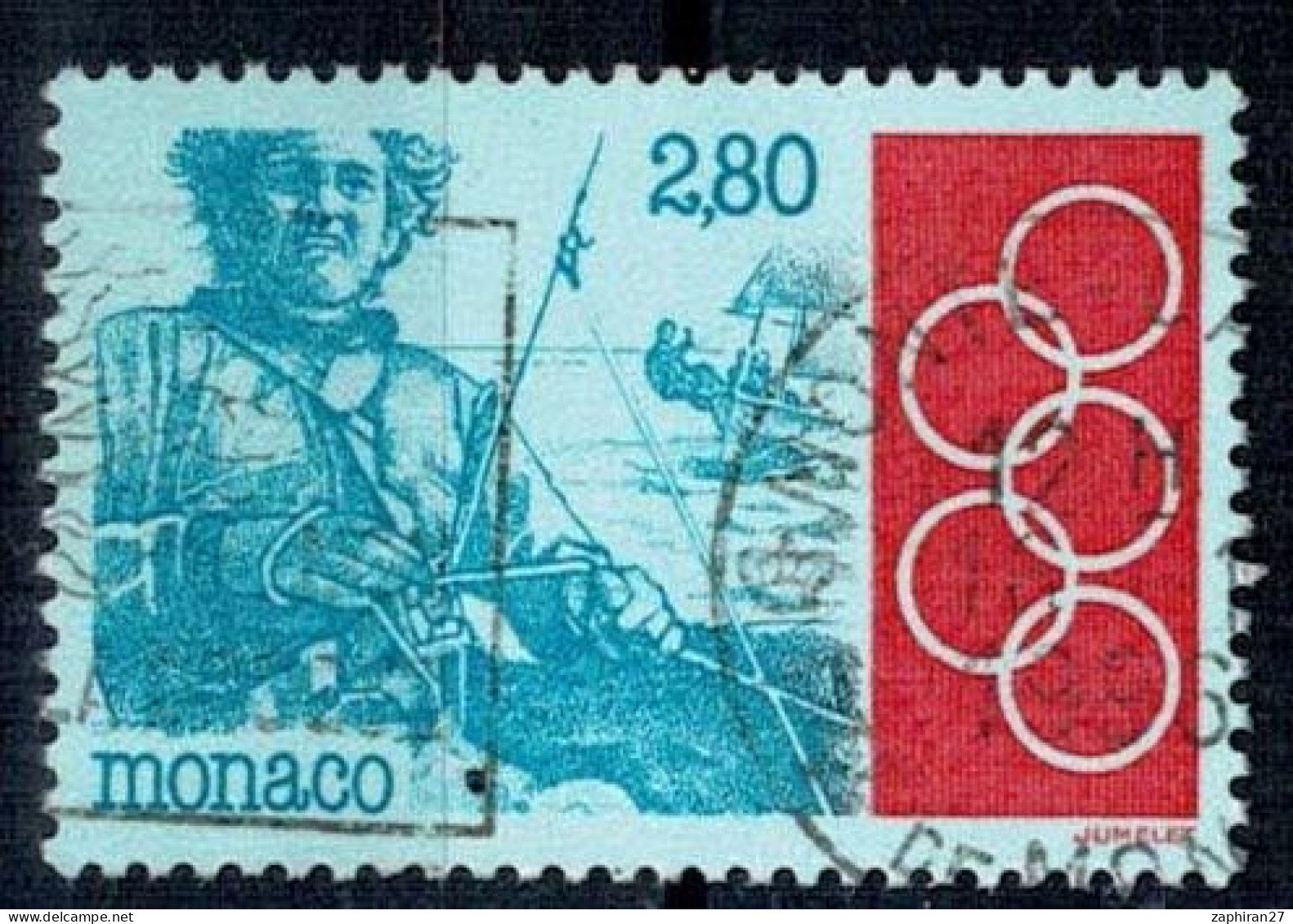 1996 JEUX OLIMPIQUES MONACO OBLITERE  #234# - Used Stamps