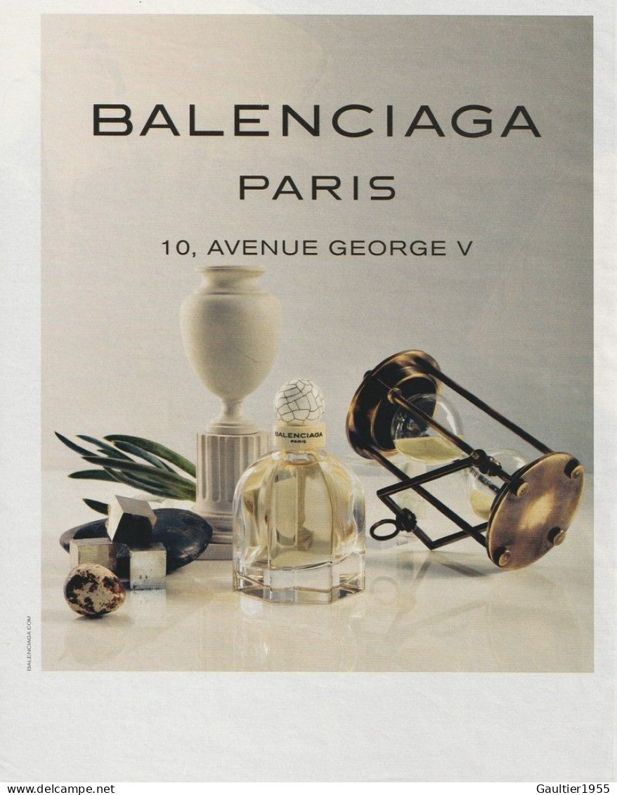 Publicité Papier - Advertising Paper - Balenciaga - Werbung (Zeitschriften)