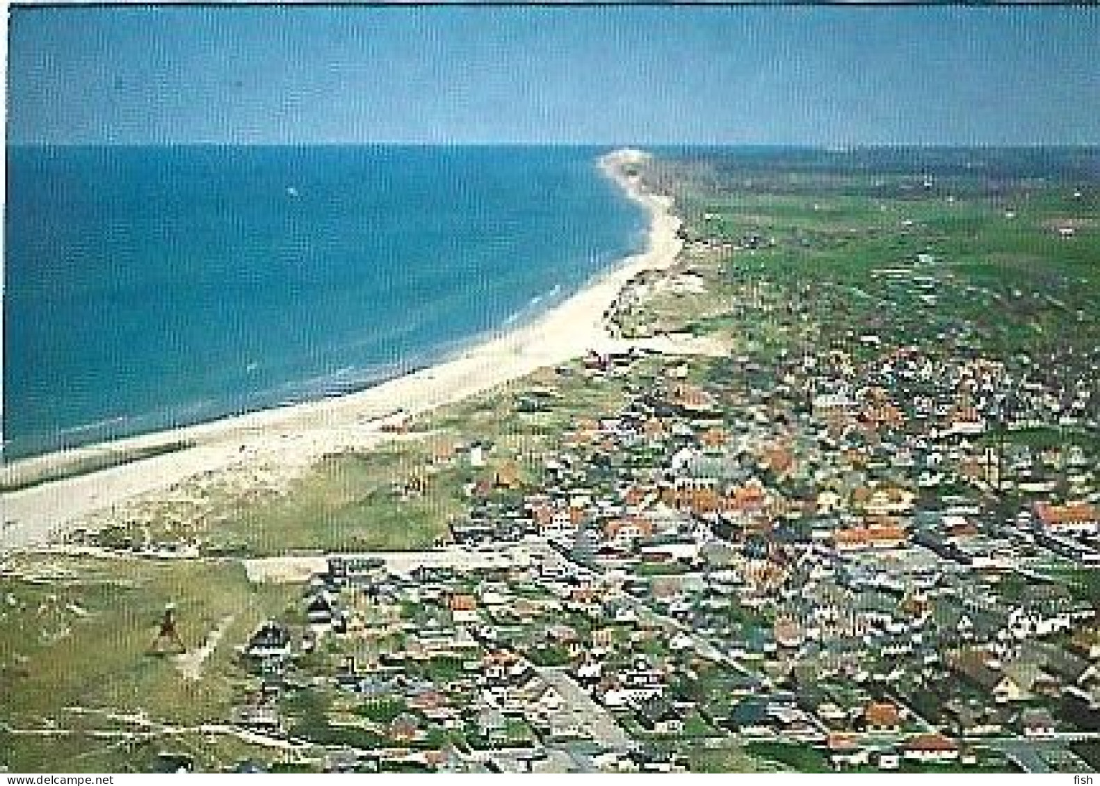 Denmark & Marcofilia, Lokken, Arial View, Leipzig Germany 1993 (797) - Storia Postale