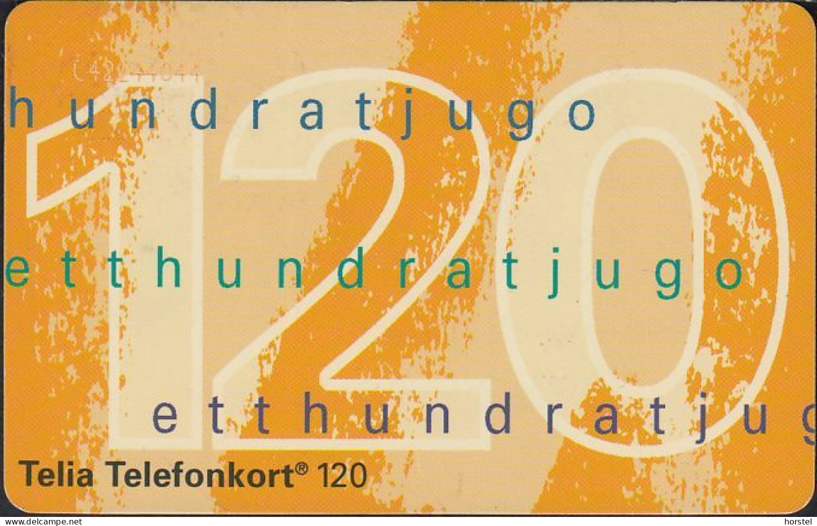 Schweden Chip 055 (60114/002) New Definitive Card 120 Units - BN. On Front C42144044 - SC7 - Svezia