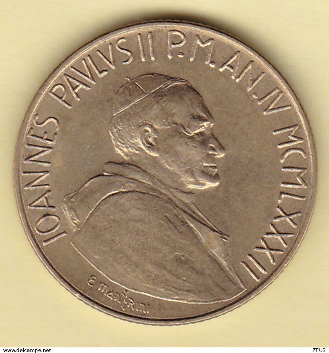 200 LIRE 1982 FDC VATICANO GIOVANNI PAOLO II - Vatican