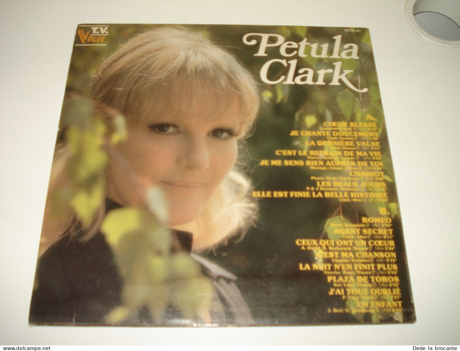 B13 / Petula Clark  – Compilation - Vogue – VBTV. 01 - Belgique 1979  VG++/EX - Disco & Pop