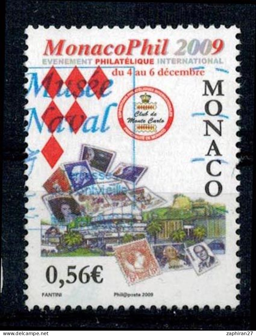 2009 EVENEMENT PHILATELIQUE MONACO OBLITERE  #234# - Usados