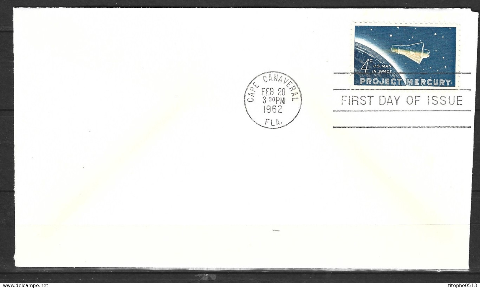 USA. N°725 De 1962 Sur Enveloppe 1er Jour. Vol Orbital Du Colonel Glenn. - 1961-1970