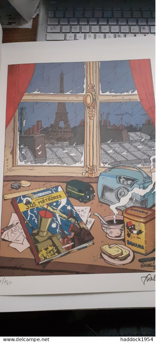 S.O.S. Météores MORTIMER à PARIS BLAKE Et MORTIMER EDGAR P. JACOBS Golden Creek Studio 2007 - Blake & Mortimer