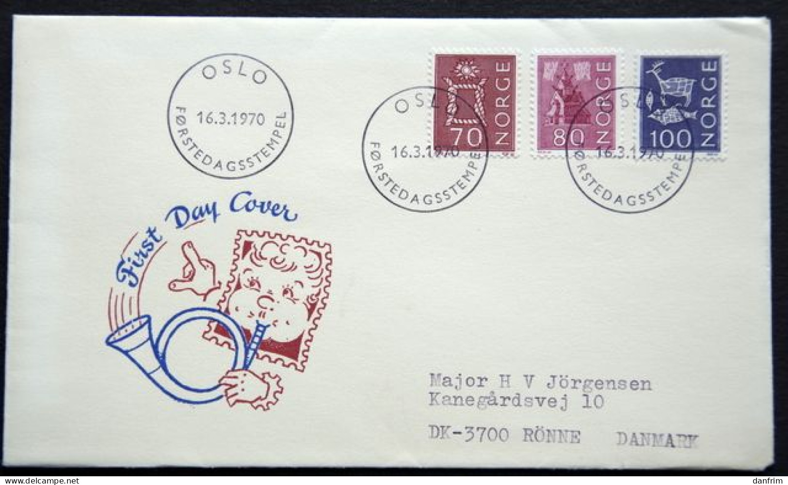 Norway 1969   Minr.506y+600-01  FDC  (  Lot  1801 ) - FDC