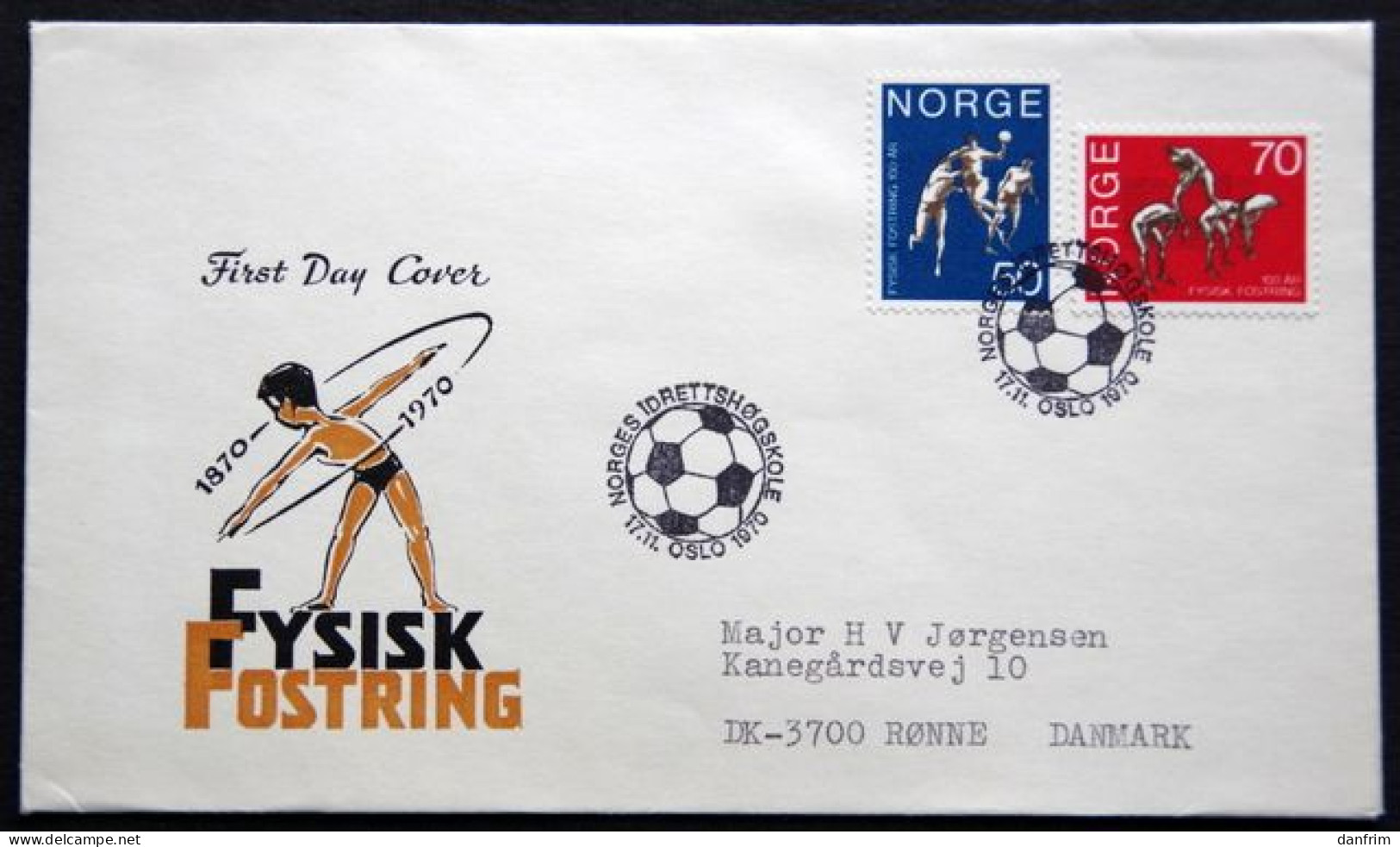 Norway 1970   Minr.617-18  FDC  (  Lot  1786 ) - FDC