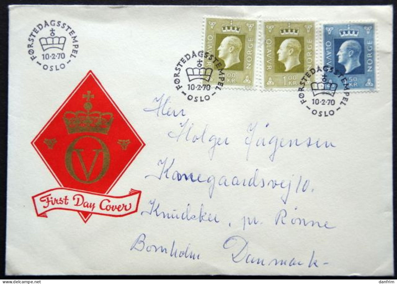 Norway 1970   Minr.588-89  FDC  (  Lot 1919 ) - FDC