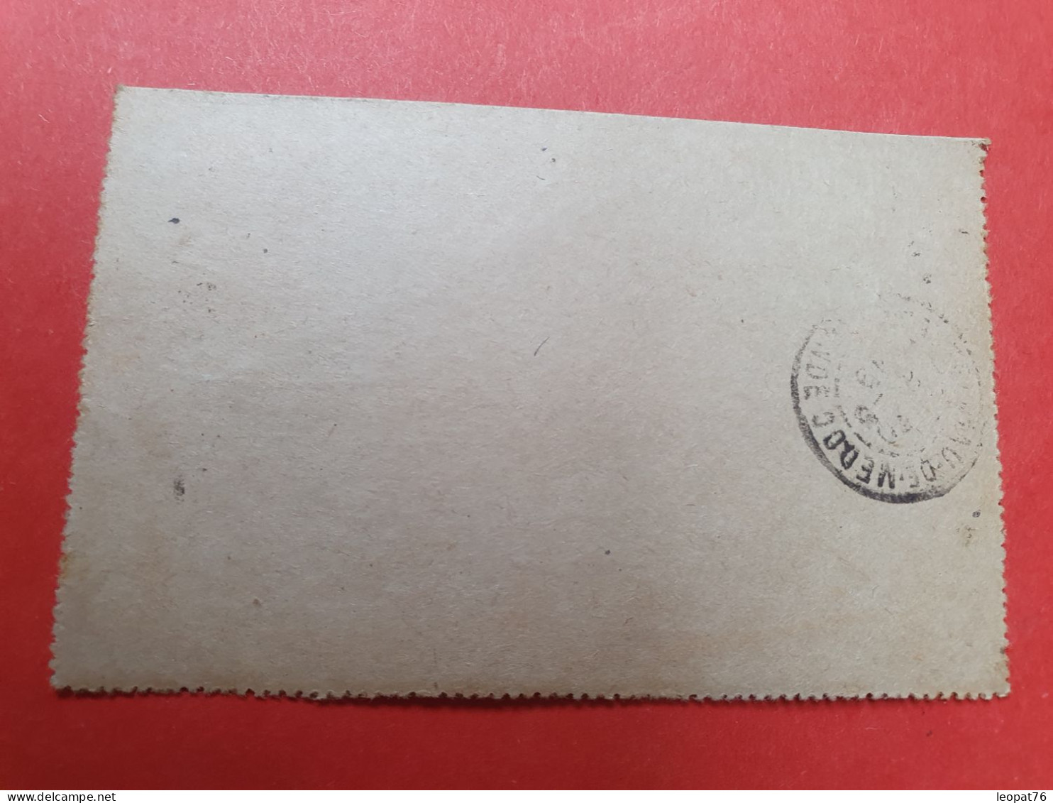 Entier Postal Semeuse De Bordeaux Pour Castelnau Du Médoc En 1919 - Ref  2976 - Cartoline-lettere
