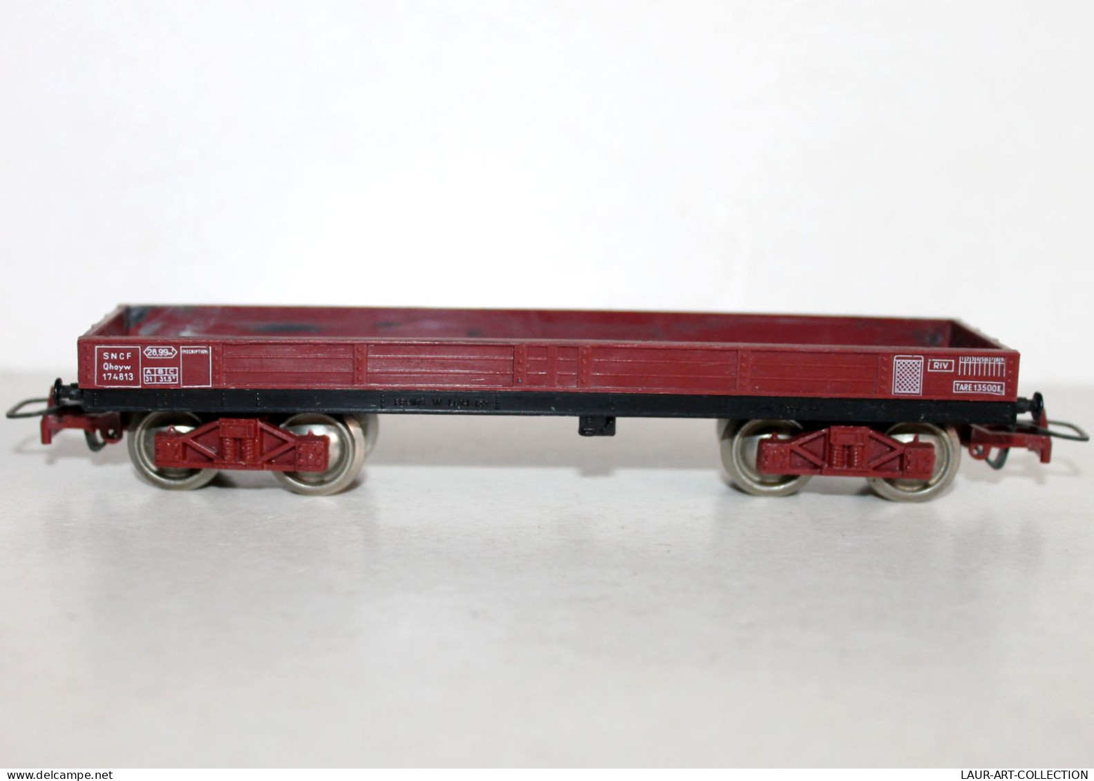 JOUEF HO WAGON TOMBEREAU TRANSPORT MARCHANDISE SNCF Qhoyw 174813 MINIATURE TRAIN - MODELE FERROVIAIRE (2105.218) - Vagoni Merci