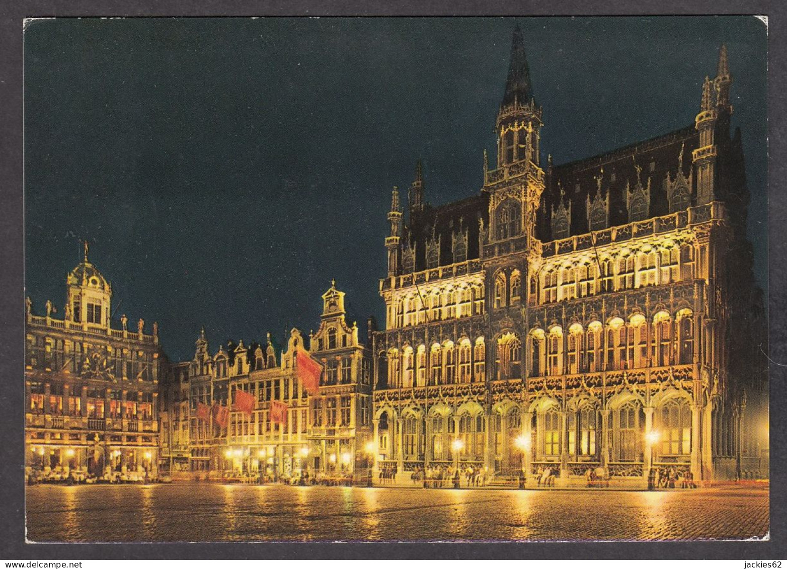 104098/ BRUXELLES, Grand'Place, Maison Du Roi D'Espagne - Bruxelles By Night