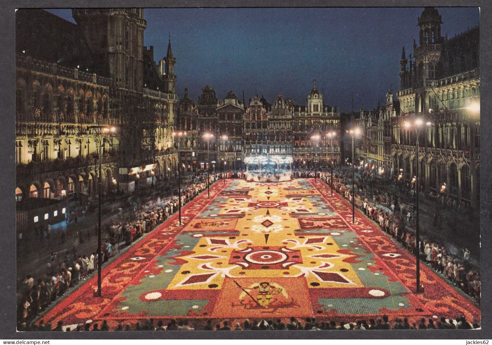 104092/ BRUXELLES, Grand'Place, Tapis De Fleurs La Nuit - Brüssel Bei Nacht