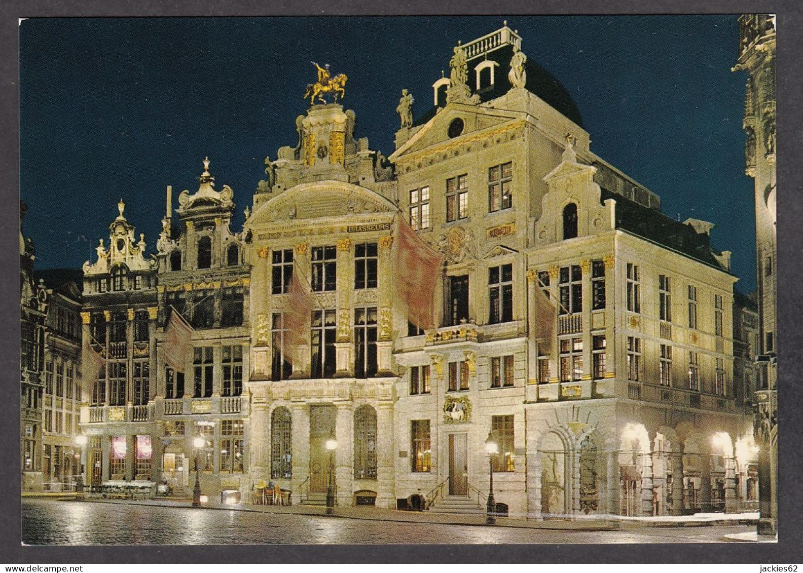 104101/ BRUXELLES, Grand'Place, L'Etoile, Le Cygne, L'Arbre D'Or - Bruxelles La Nuit