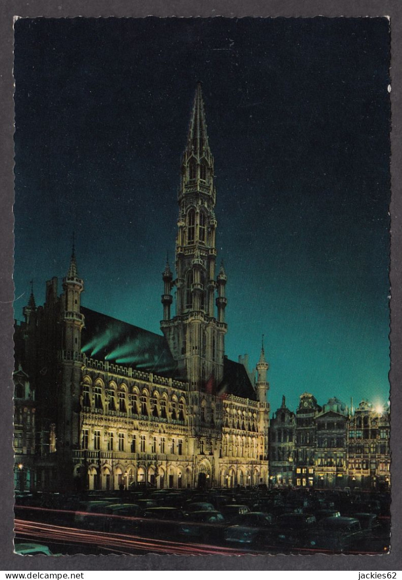 104095/ BRUXELLES, Grand'Place, Hôtel De Ville - Brüssel Bei Nacht