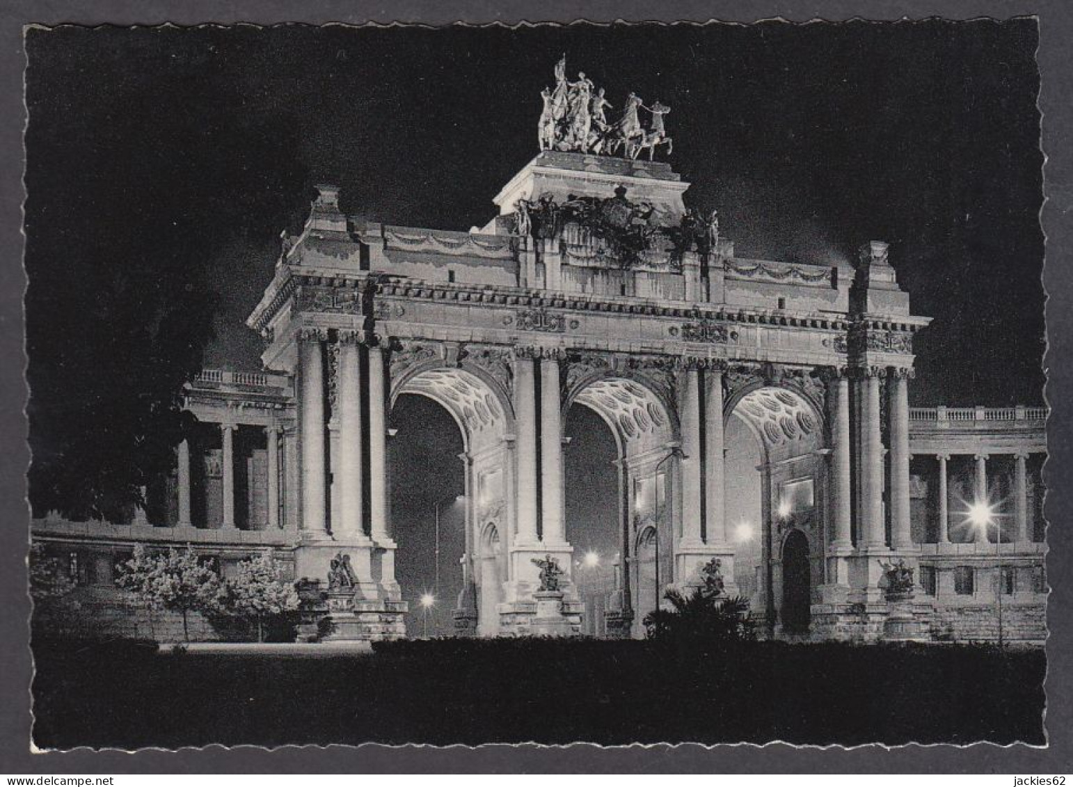 118812/ BRUXELLES, Illumination, Arcade Monumentale Du Cinquantenaire - Bruxelles La Nuit