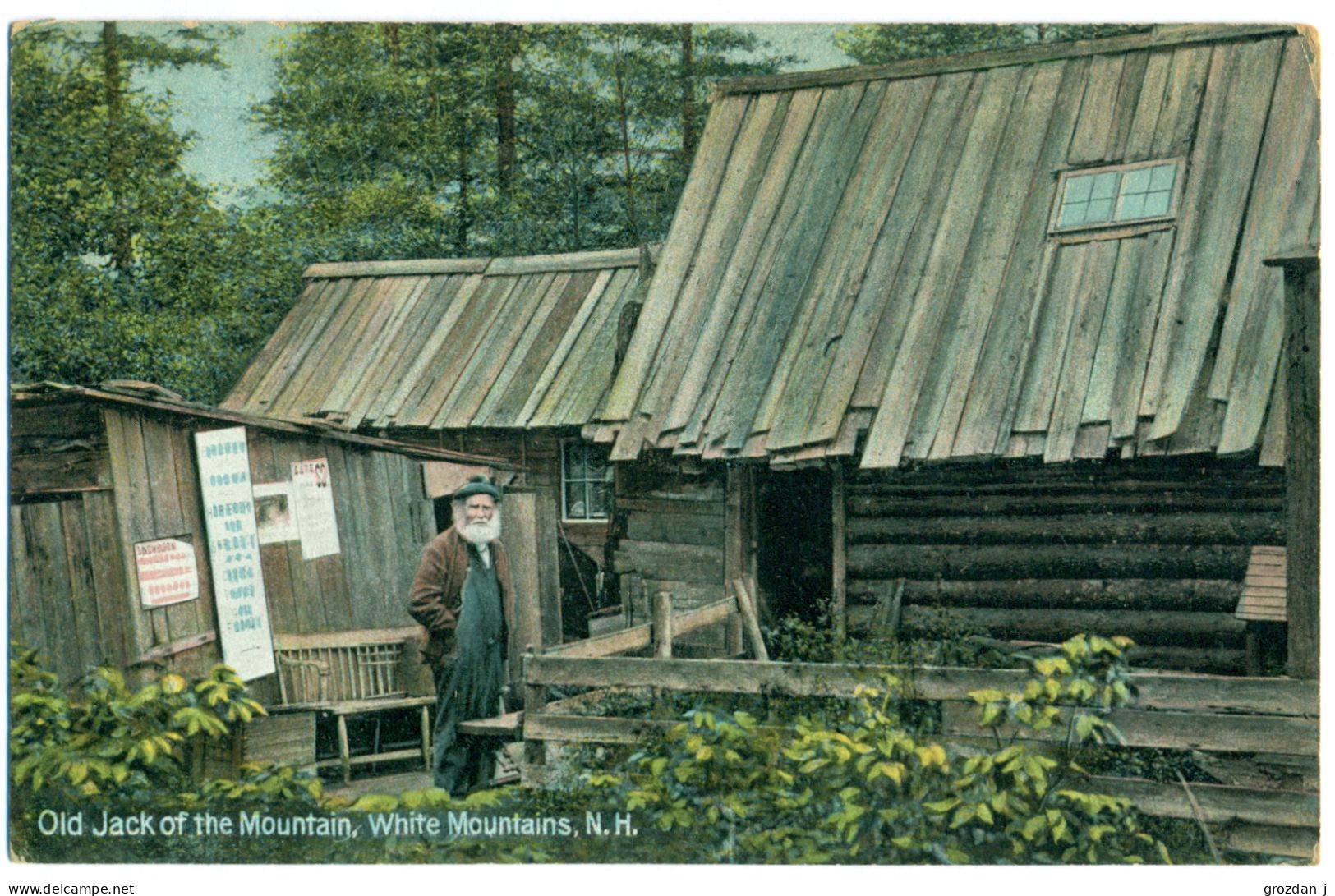 Old Jack Of The Mountain, White Mountains, N. H., US - White Mountains