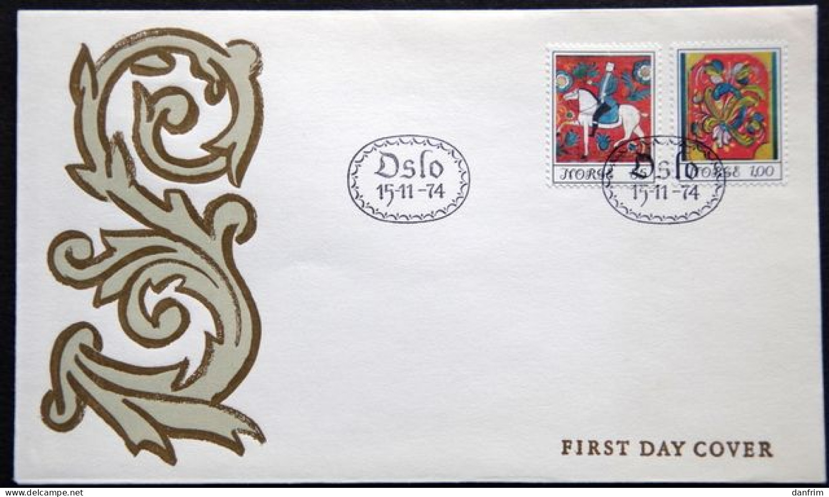 Norway 1975   MiNr.693-94  FDC (lot 1952) - FDC