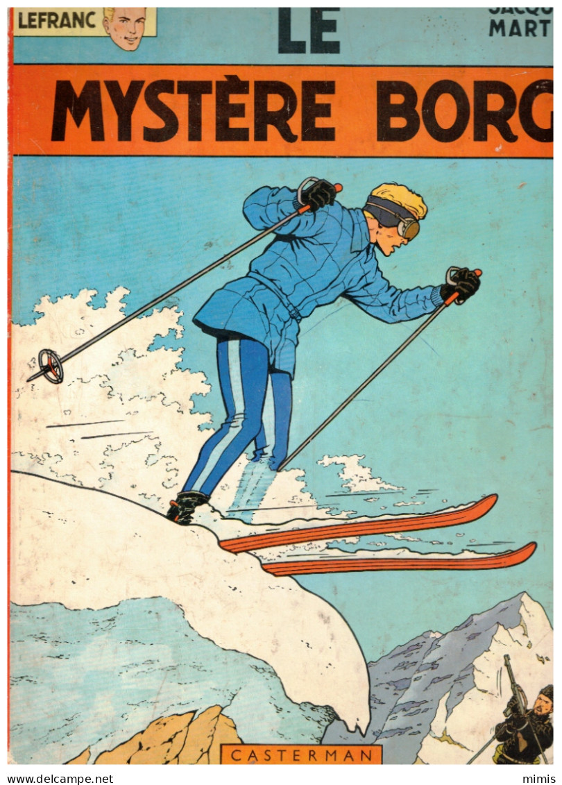 LEFRANC             Le Mystère Borg       E.O. 1965 - Lefranc