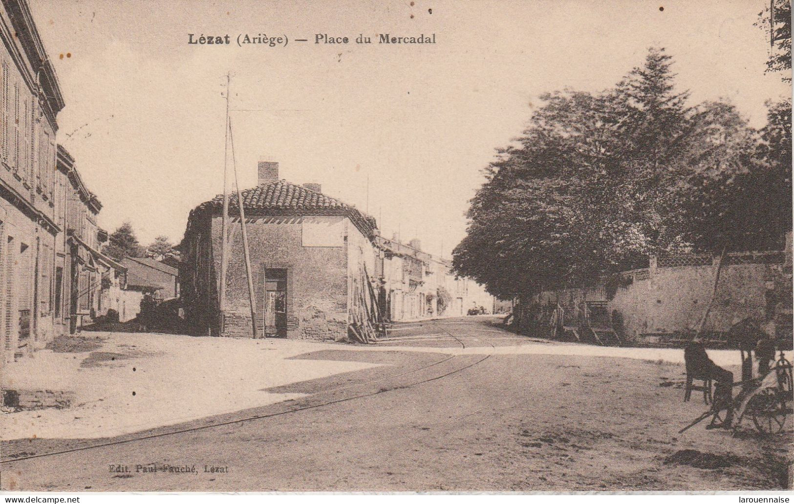 09 - LEZAT - Place Du Mercadal - Lezat Sur Leze