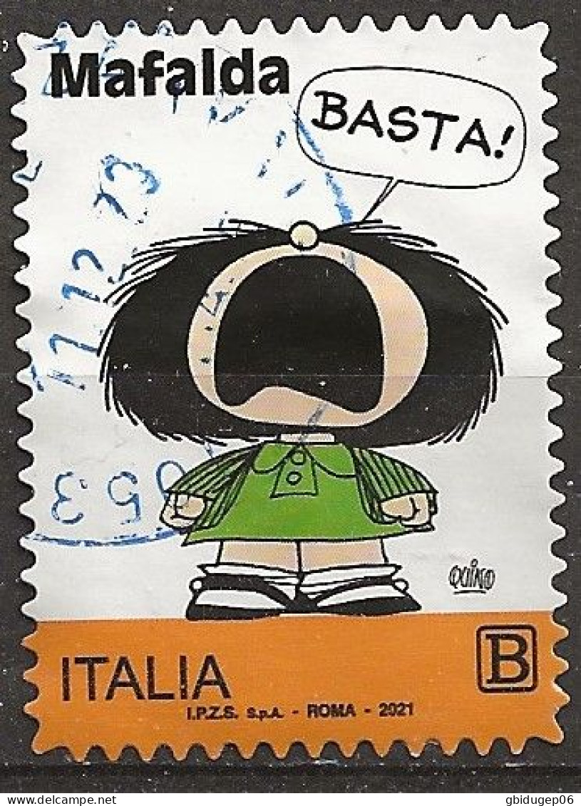 YT N° 4108 - Oblitéré - MAFALDA - 2021-...: Gebraucht