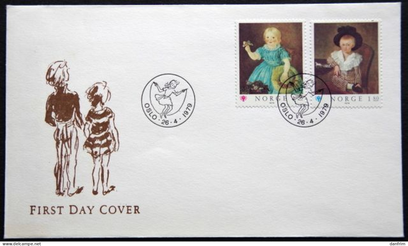 Norway 1979  International Year Of The Children   Minr.793-94  FDC  ( Lot 2275 ) - FDC
